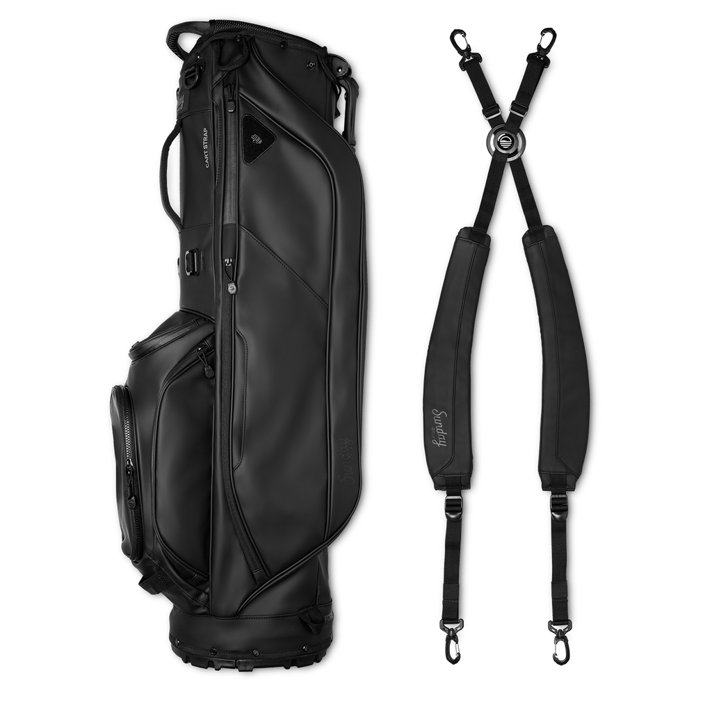 Ryder S-Class | Black Vegan Leather Full Size Stand Bag