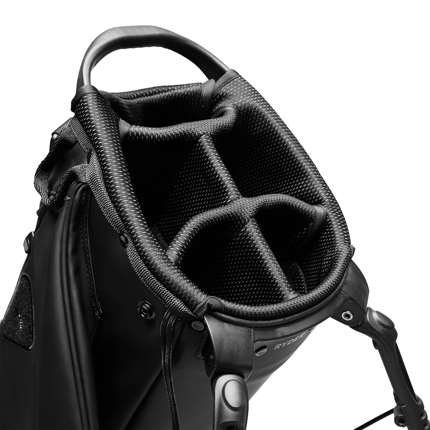 Ryder S-Class | Black Vegan Leather Full Size Stand Bag