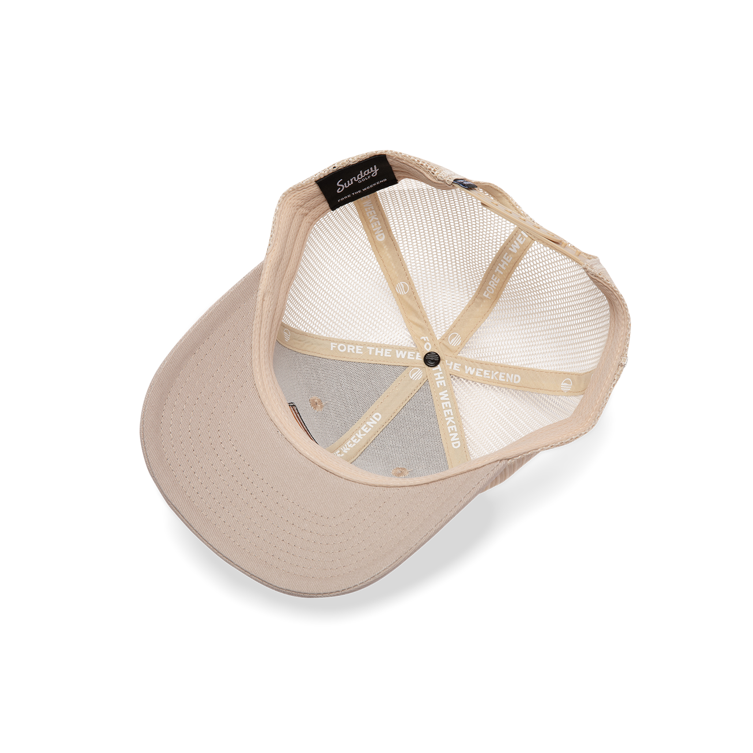 Trucker Golf Hat | Tan