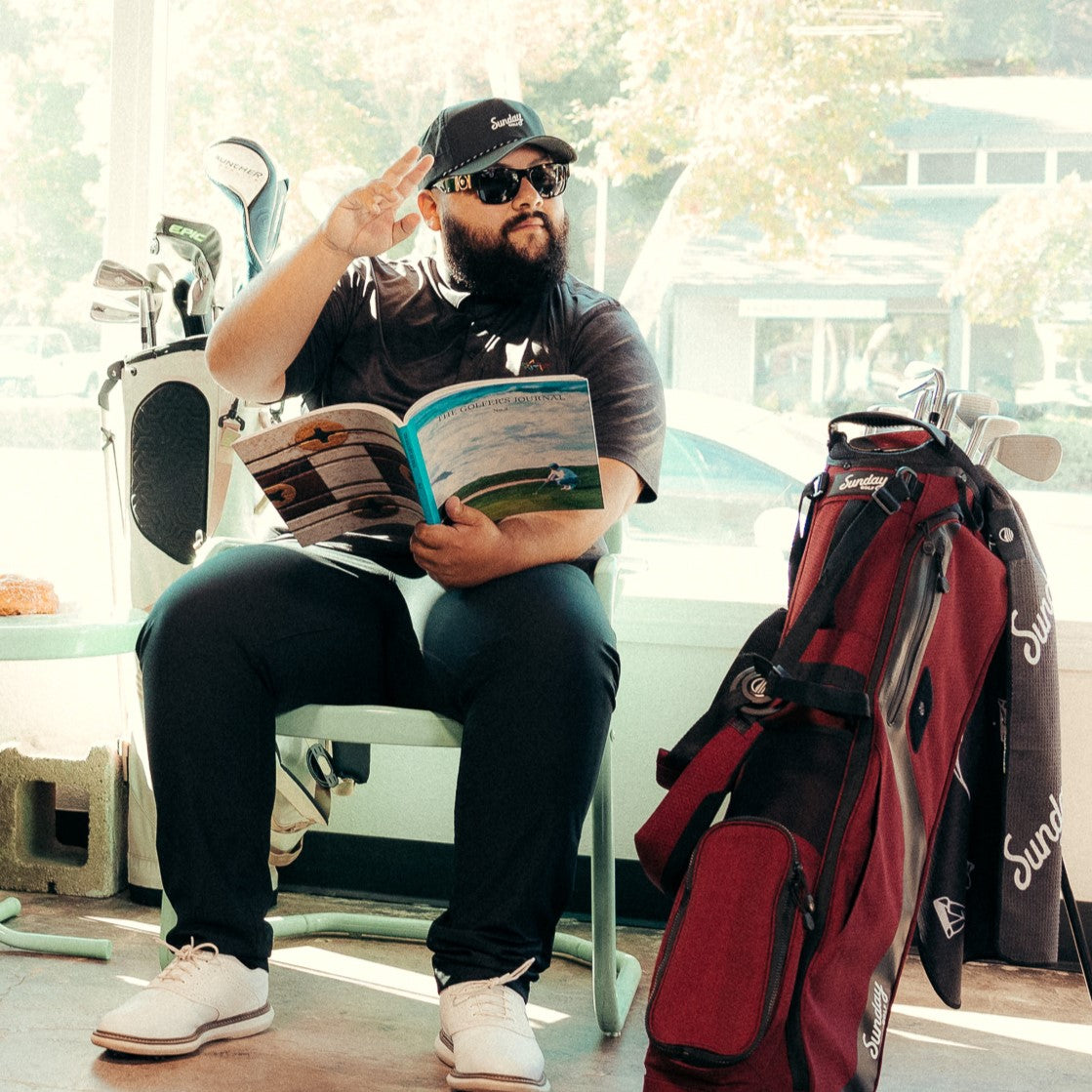 Porter Lite Golf Hat | Black