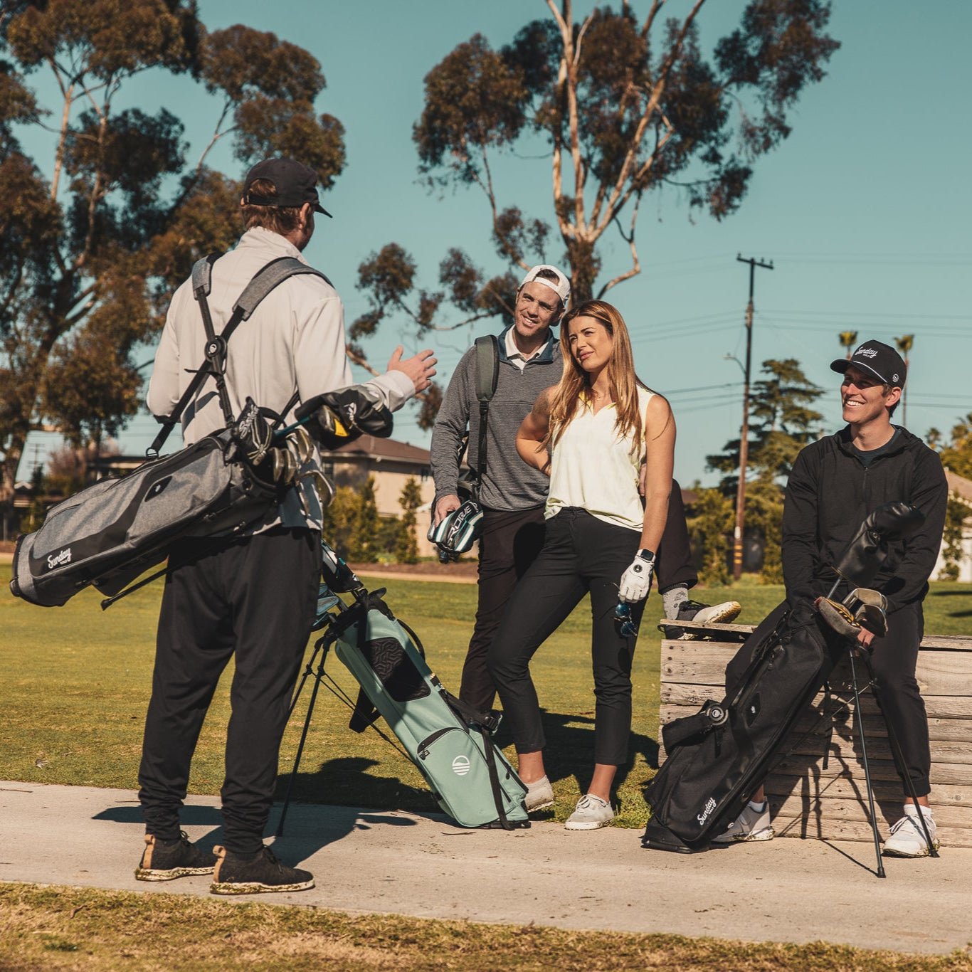 El Camino | Heather Gray Mid Size Stand Bag