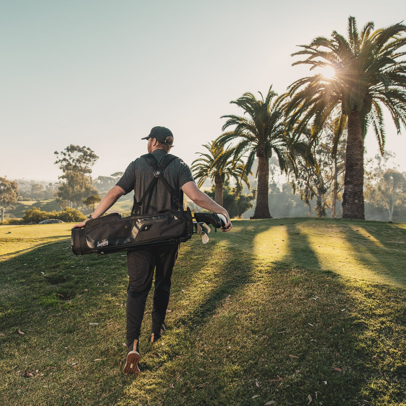 El Camino | Matte Black Mid Size Stand Bag