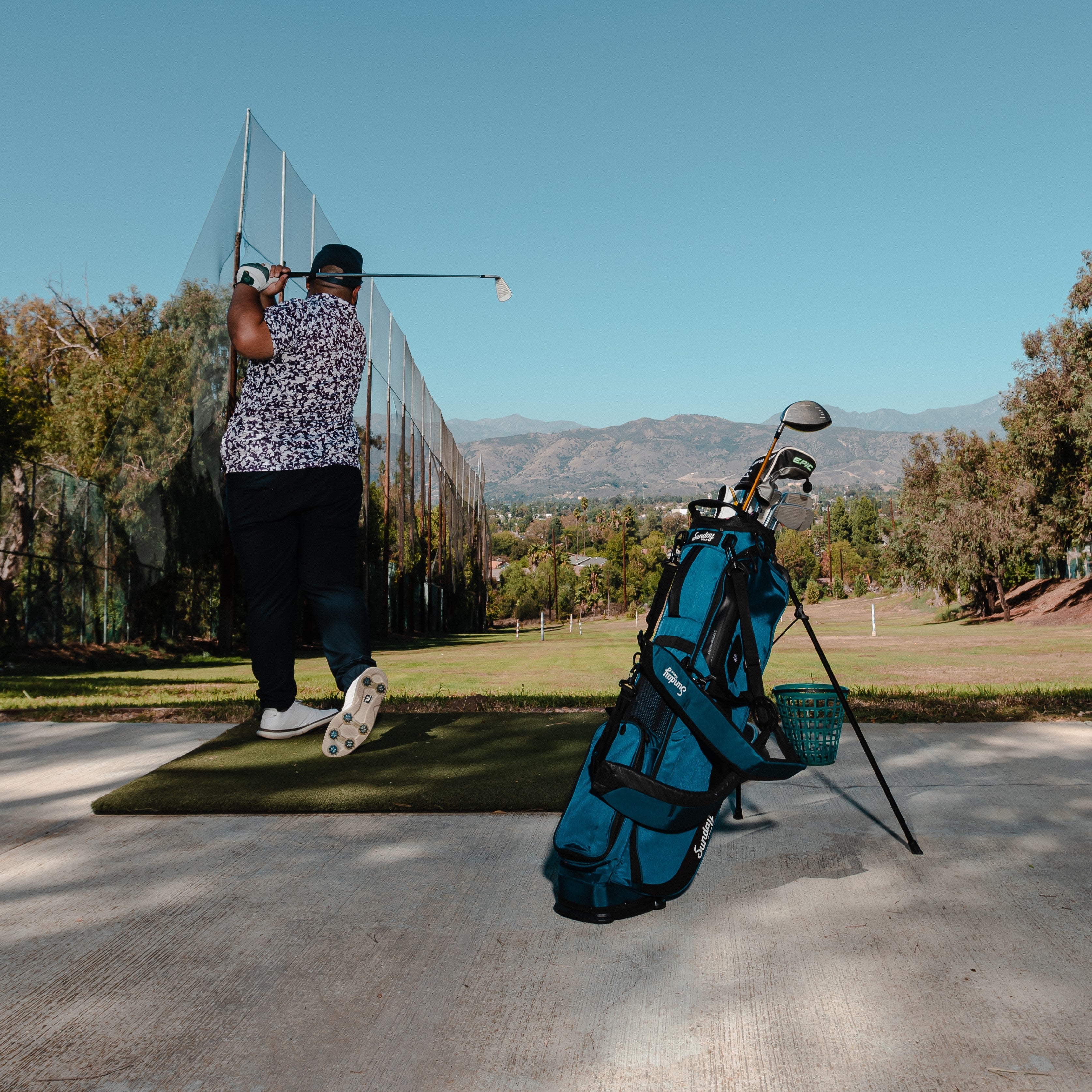El Camino | Cobalt Blue Mid Size Stand Bag